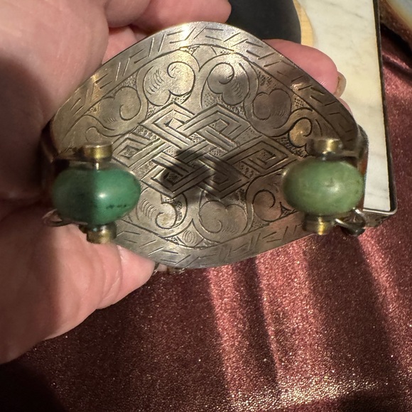 Rare Find Nepalese Cuff Bracelet - Picture 5 of 5